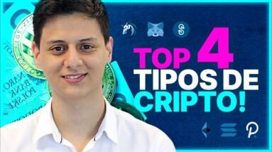 Os 4 PRINCIPAIS Tipos de CRIPTOATIVOS
