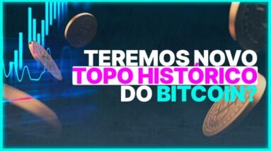 Bitcoin (BTC) no seu TOPO HISTÓRICO! (Bateu AO VIVO)