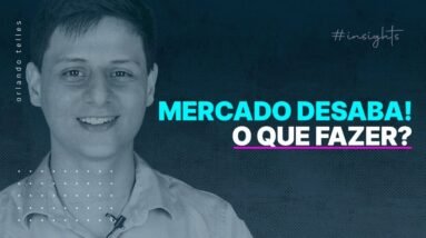 Mercado Cripto DESABA! O que FAZER?