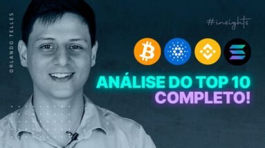 ANÁLISE do TOP 10 CRIPTOMOEDAS em TAMANHO DE MERCADO | Crypto Insights