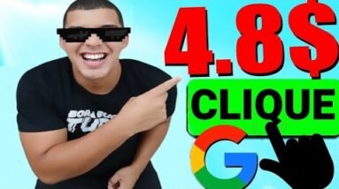 Ganhe $ 4,18 por clique do Google (Ganhe dinheiro na internet)