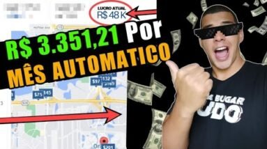 Como ganhar dinheiro R$ 3.351,21 Por mês automático com Google Maps (É só copiar e colar)