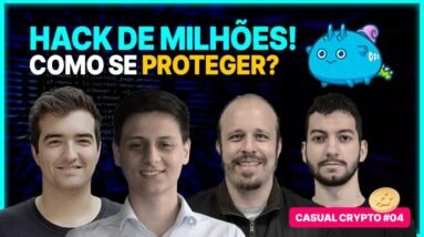 Foi o maior ROUBO de CRIPTOS da história | (ft. Felipe Mediros) | Casual Cripto #4