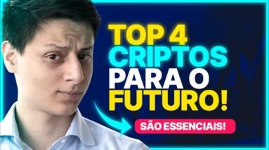 TOP 4 CRIPTOMOEDAS PARA O LONGO PRAZO!