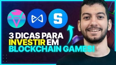 3 DICAS PARA INVESTIR EM BLOCKCHAIN GAMES!