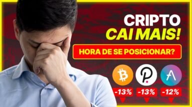 CRIPTO CAI MAIS 12%: QUEDA INFINITA?