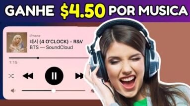 Ganhe $ 700 apenas ouvindo música! (Ganhar dinheiro online em casa 2022)