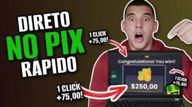 NOVO paga no PIX para clicar na internet Ganhe dinheiro [R$ 75,00 HOJE]
