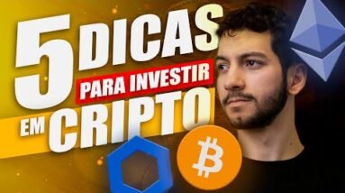 5 DICAS PARA COMEÇAR A INVESTIR EM CRIPTOMOEDAS!