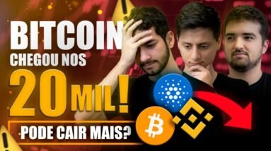 BITCOIN em $20 MIL? Pode CAIR mais?