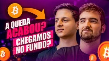 Chegamos no FUNDO? ACABOU a QUEDA CRIPTO?