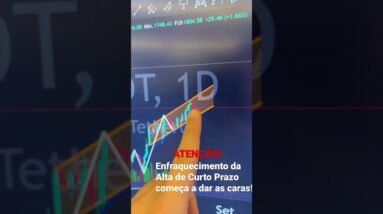 Estes gráficos do Bitcoin e do Ethereum indicam enfraquecimento da força compradora no curto prazo