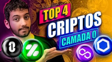 TOP 4 MELHORES CRIPTOS da CAMADA 0 (Próximo Grande Setor?)