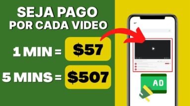 Como ganhar $ 57 por 5 minutos com vídeo! (Faça dinheiro online)