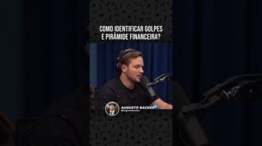 COMO IDENTIFICAR GOLPES E PIRÂMIDES FINANCEIRAS #shorts