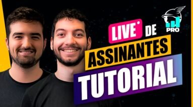 Live de ASSINANTES MERCURIUS PRO!