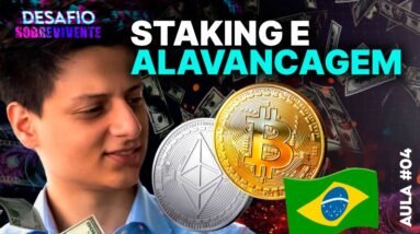 COMO GANHAR MAIS com CRIPTOMOEDAS! (Alavancagem e Staking + Sorteio MercDay)