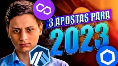 Top 3 APOSTAS CRIPTO para 2023!