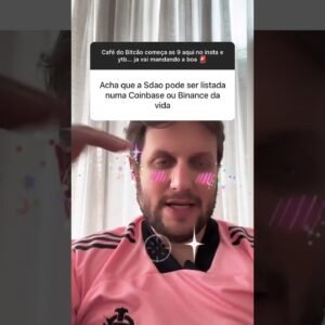 A Questão da SDAO ser Listada na Binance não é uma questão de “SE” mas “Quando” #shorts