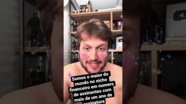 O Maior Canal em Engajamento de Assinantes Sobre Finanças do Mundo #shorts