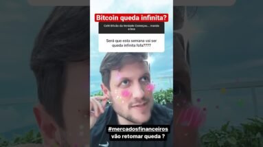 Bitcoin Queda Infinita ? #shorts