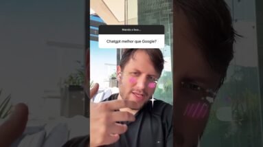 CHATGP OU GOOGLE:  a revolução das inteligências artificiais #shorts