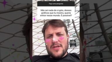 Não sei nada de Crypto… posso entrar nesse Mundo? Deve… #shorts
