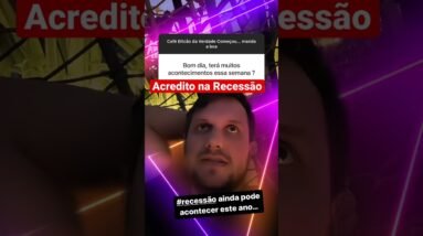 O Mundo ja esta em Recessão #shorts