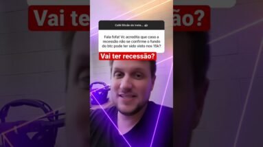 Recessão em 2023 #shorts
