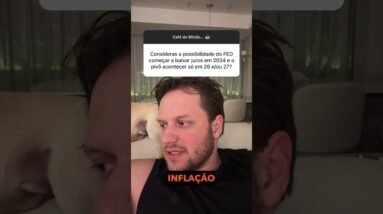 FED considera baixar juros nas próximas reuniões #shorts
