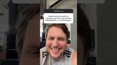 Quanto Preciso Investir pra Chegar a 1 Milhão #shorts