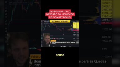 Quem Shortou o Mercado foi Liquidado pelo Smart Money #shorts
