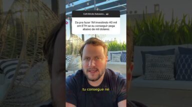SE EU INVESTIR R$ 40.000 EM ETHEREUM NESSAS CONDIÇÕES.. EU POSSO CHEGAR A R$ 1 MILHÃO NO FUTURO?