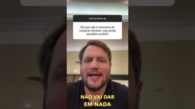 Não acredito mais na Cardano (ADA) #shorts