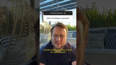 TOKEN GMX PODE VOLTAR A VALER ABAIXO DE $20 #shorts