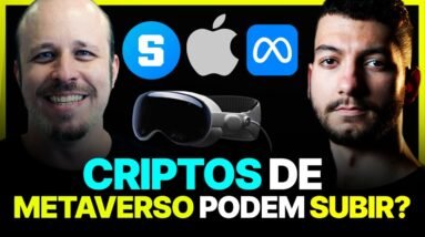 O METAVERSO está de VOLTA? Apple Vision, Criptos e BOLHAS de tecnologia!