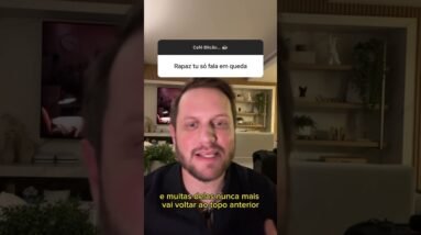 Por só falo em Bitcoin Queda? #shorts