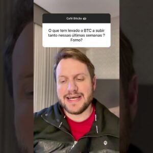 O QUE TEM LEVADO O BITCOIN E AÇÕES A ALTA? #shorts