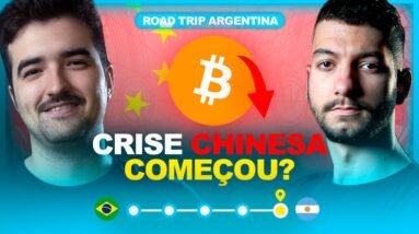 BITCOIN CAIU para 26 MIL DÓLARES! O PERIGO de uma GRANDE QUEDA existe? | Road Trip Argentina