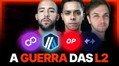 A GUERRA das CRIPTOS L2 (POLYGON, ARBITRUM, ZK SYNC, OPTIMISM) | ft. João e Guelfi | Casual Crypto