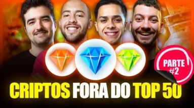 BATALHA de CRIPTOS FORA do TOP 50 (PARTE 2)! | Resenha Cripto