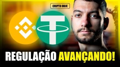 BINANCE VAI ENCERRAR STABLECOIN BUSD! TETHER na mira dos REGULADORES! Cripto Hoje
