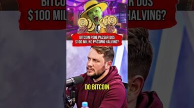 BITCOIN VAI PASSAR DOS $100 MIL DÓLARES EM 2024? #shorts