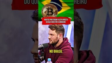 INVESTIR EM BITCOIN VS APOSTAS  #shorts