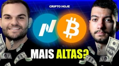 MERCADOS SUBINDO! O que pode acontecer com CRIPTO? | Cripto Hoje