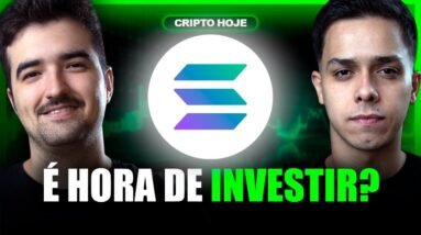 Solana EXPLODIU! | TODAS as ATUALIZAÇÕES! | Cripto Hoje