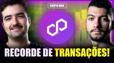 Transações na Polygon EXPLODIRAM! E ESSE é o MOTIVO! | Cripto Hoje