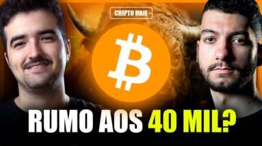 BITCOIN BATE MÁXIMAS DO ANO! O que está acontecendo? | Cripto Hoje