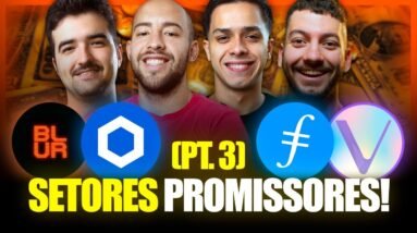 Os MAIS PROMISSORES SETORES de CRIPTOMOEDAS (Parte 3)! | Resenha Cripto