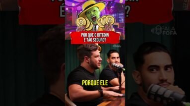 POR QUE O BITCOIN É TÃO SEGURO? #shorts